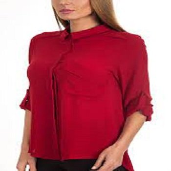 Fashionable girls top Fashionable red top.jpg